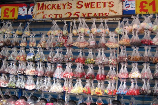 London 2012, Mickey's sweets, Roman Road market, Bethnal Green